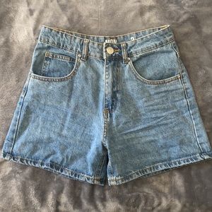 High Waisted mom shorts